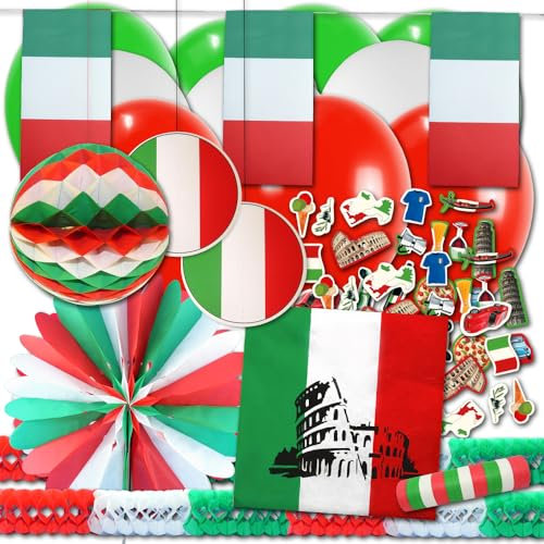 ORDENO Italien Partyset Basic - Partydeko im Sparset