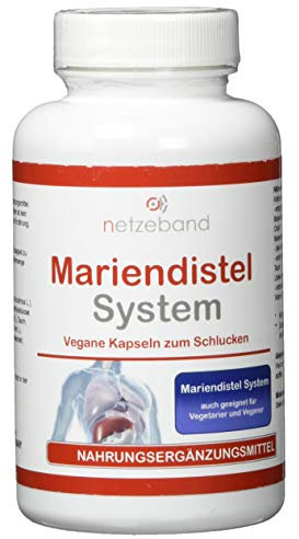 MARIENDISTEL VITAL COMPLEX mit Silymarin - Mariendistel + Artischocke + Löwenzahnwurzel - Für eine gesunde Leber Funktion (100 Kapseln) - für 50 Tage