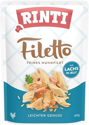 RINTI Filetto Huhnfilet mit Lachs in Jelly 1 x 100g