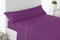 ENERGY COLORS TEXTIL - Excellent 135 - Juego SÁBANAS Completo 3 Piezas Verano Cama 135 x 190-200 cm (Morado)