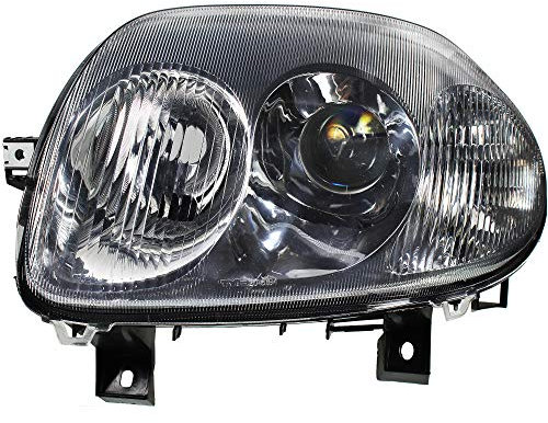 Scheinwerfer links für Clio II 2 Typ B Bj 98-01 klarglas/chrom DE Licht