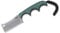 CRKT Unisex – Erwachsene Minimalist Cleaver Feststehendes Messer, Grün, 13 cm