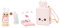 Na! Na! Na! Surprise Na Na Na Surprise 3 en 1 Mochila Dormitorio Pink Bunny con Muñeca Aubrey Heart de Edición Limitada