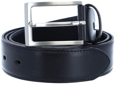 LLOYD Men´s Leather Belt 3.5 W135 Black - kürzbar