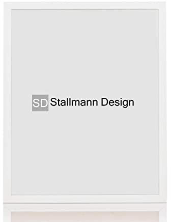 Stallmann Design Bilderrahmen 'Galeria53' | Größe: 20x50cm | Farbe: Weiß | 20mm schmale Rahmenleiste