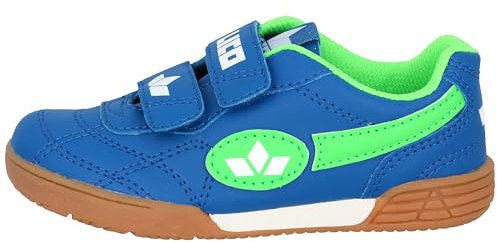 Lico Bernie V Unisex-Sportschuhe für Kinder, Marineblau, Zitrone, Weiß, 33 EU
