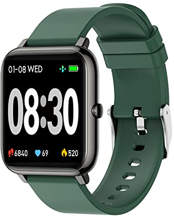 SUPBRO Smartwatch Fitness Tracker mit Blutdruckmessung Fitness Armbanduhr mit Pulsuhr Schlafmonitor IP67 Wasserdicht Sportuhr Schrittzähler für Android iOS Smart Watch für Damen Herren