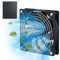 Kit de Ventilateur de Panneau Solaire,Ventilateur Solaire Exterieur 6 W avec Filet de Protection,Ventilateur Solaire pour Serre,étanche,Camping Car,Ventilateur d'extraction pour poulaillers