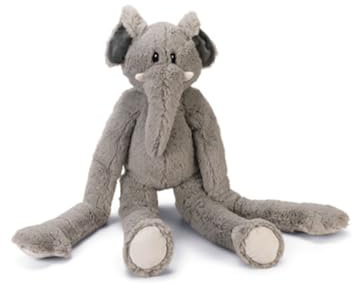 Beeztees XL Elefant James - Hundespielzeug - Plüsch - Grau - 80x29x15,5