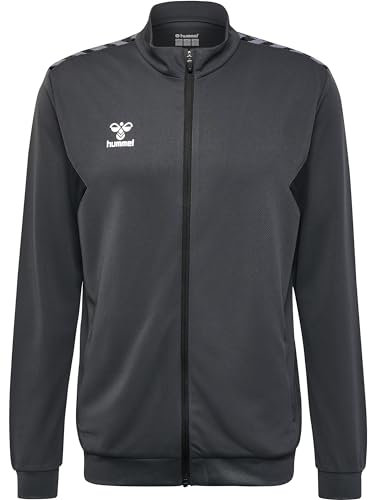 hummel Herren Hmlauthentic Pl Zip Jacket Sweatshirt, Asphalt, XL EU