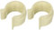 maniver arc120 Clips en plastique fermatelo pour serres, 40 mm, 10 pièces, blanc (Lot de 2)