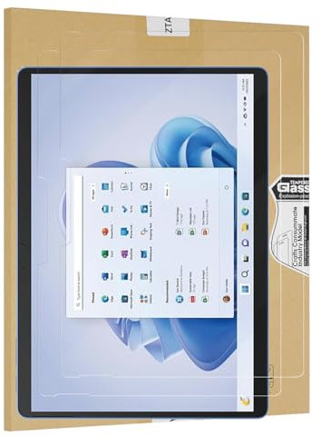 ZTAOOPOU (2 Pièces Verre Trempé Pour Microsoft Surface Pro 4/Pro 5/Pro 6/Pro 7 (12.3) Protection Écran HD Transparent Film Protecteur d'écran Microsoft Surface Pro 7 Plus Verre Trempé