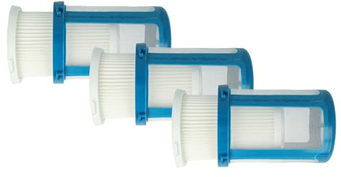 vhbw Filter-Set kompatibel mit Black & Decker Multipower Allergy CUA525BHA Staubsauger - 3x Filter (Kombifilter (Vorfilter + HEPA-Filter))