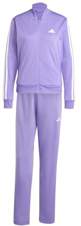 adidas Damen ESSENTIALS 3-STRIPES TRACKSUIT violet fusion, L