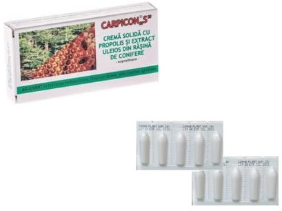 10 Zäpfchen mit Propolis-Extrakt, öligem Extrakt aus Kiefernharz und Bienenwachs (2 x 5 Zäpfchen)