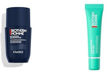 Biotherm Homme Day Control 48H Deo Roll-On, 75 ml + Biotherm Homme Aquapower Eye Gel, 15 ml