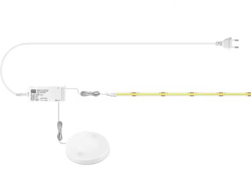 Générique Bande LED avec interrupteur de variateur tactile (1, 3 m)