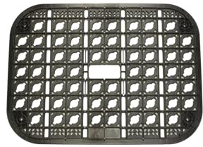 Generisch RAIN Ventilkasten Ventilbox Verteilerkasten Bewässerung Rund Jumbo Standard mit Kugelhahn 3/4 mit Deckel - Auswahl (Gitter Mini + 2 Haken)
