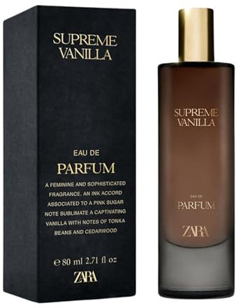 Vanilla Eau de Parfum – Warmer Vanille-Duft mit Tonkabohne & Zedernholz | Sinnliches Damen Parfum mit Madagaskar-Vanille & Rosa Zucker | Langanhaltender Amber-Gourmand Frauenduft