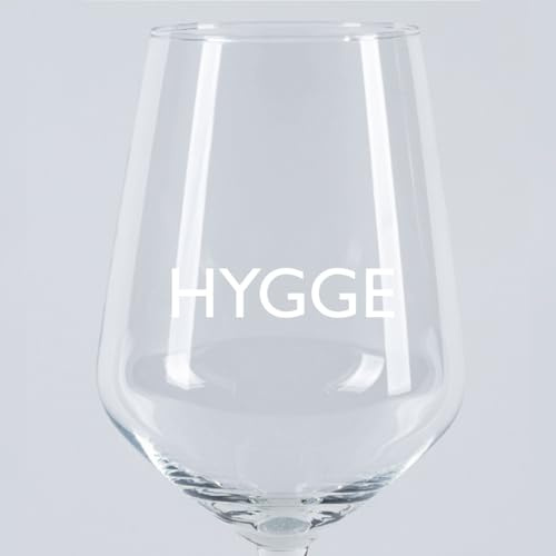 SL. Geschenke Weinglas mit Designs (HYGGE)