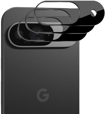 Teenrpov 3 Stück Kameraschutz für Google Pixel 9, 9H Härte Panzer Schutz Glas Objektivschutz Kamera Schutz, HD Transparent Ultra-Klar Kratzfest Kamera Schutzfolie für Google Pixel 9