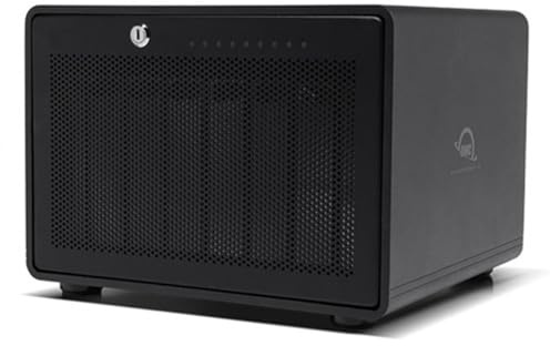 OWC ThunderBay 8 128 TB Enterprise HDD 8-Bay Thunderbolt 40 Gb/s RAID 5 Speichergehäuse mit SoftRAID Premium