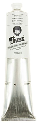 Bob Ross Künstler-Ölmalfarbe 200 ml Titanweiß [Spielzeug]