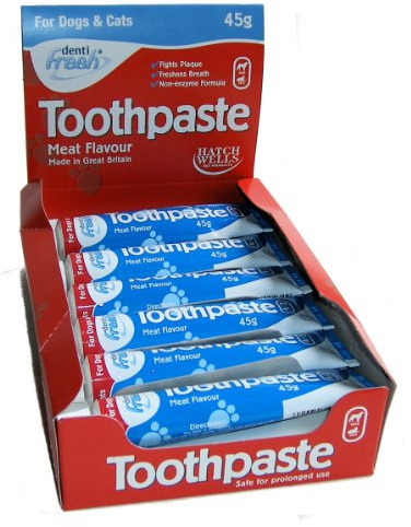 Hatchwells Dog & Cat Meat Flavour Toothpaste 45g 45g - Bulk Deal of 12x