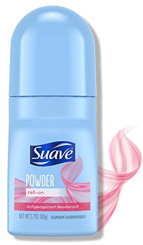 Suave 24 Hour Protection Anti-Perspirant Deodorant Roll-On Powder 2.70 oz