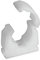 Merriway BH04498 Abrazadera de Tubo de 15 mm, Blanco, 15 Pieces, Set
