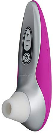 Womanizer Pro40 Klitoris-Sauger für Frauen - Klitoris Stimulator Auflege-vibrator mit 6 Intensitätsstufen - Leises Wasserdichtes Sexspielzeug für sie - magenta