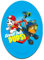 Paw Patrol Great Jobs, Pups! - Aufnäher, Bügelbild, Aufbügler, Applikationen, Patches, Flicken, Zum Aufbügeln, Größe: 11 x 8 cm