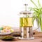 350 ml / 3-cup Stainless Steel Glass Cafetière French Filter Coffee Press Plunger & Tea Maker