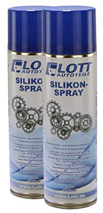 2X Lott Silikonspray 500ml / Silikon Spray Schmierstoff Schmiermittel Siliconespray