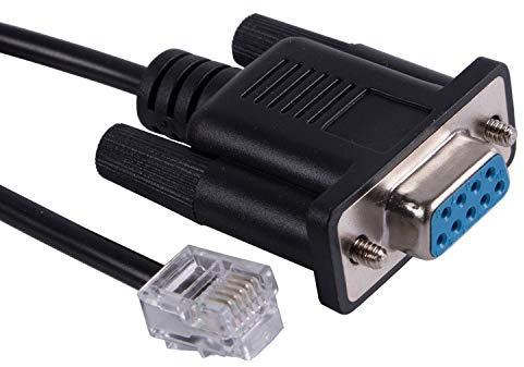 DB9 Seriell RS232 auf RJ12 6P6C Adapterkabel für APC PDU 940-0144A