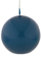 Kugelkerzen Petrol Blau, Ø 6 cm, 16 Stück, deutsche Markenkerzen in RAL Kerzen Güte Qualität