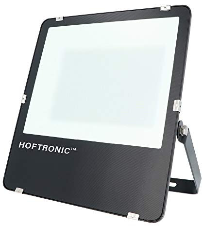 HOFTRONIC - LED Strahler Außen 200W 32000 Lumen 160lm/W 4000K Neutralweiß Flutlicht Außenleuchte Super Bright Fluter Außenstrahler IP65 Scheinwerfer 5 jahre Garantie