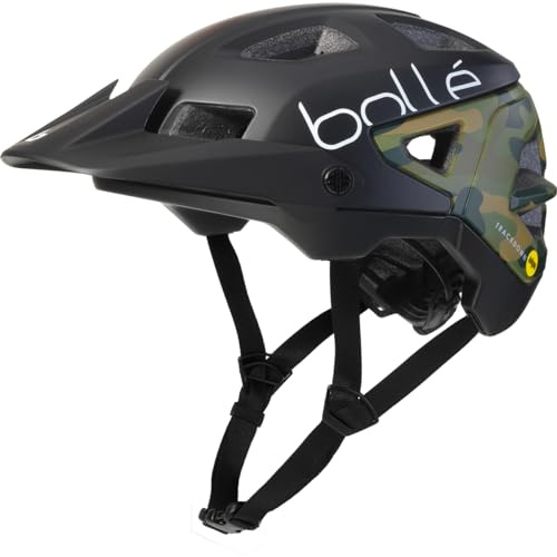 Bollé - Trackdown MIPS, Black Camo Matte, No Lens Reference, Large, Bike Helmets, Unisex, Adult