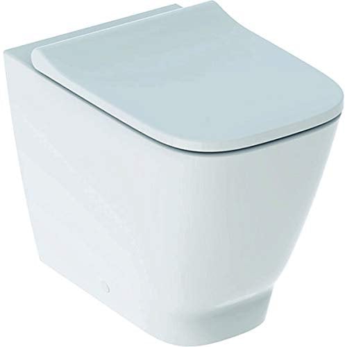 Vaso filo muro Smyle Square Geberit con copriwater SoftClose 500.829.00.1