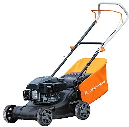 Yard Force Tosaerba a benzina con motore SMV 127cc GM R40, arancione, 40 cm