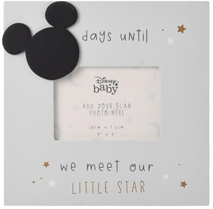 Disney Classic Pooh Baby Ultraschallrahmen, Mickey Mouse, 18 cm, Mehrfarbig