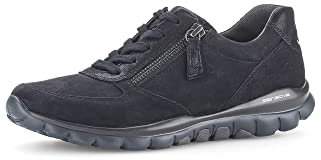 Gabor Damen Low-Top Sneaker, Frauen Halbschuhe,Wechselfußbett,straßenschuhe,Strassenschuhe,Freizeitschuhe,Turnschuhe,Pazifik,40 EU / 6.5 UK