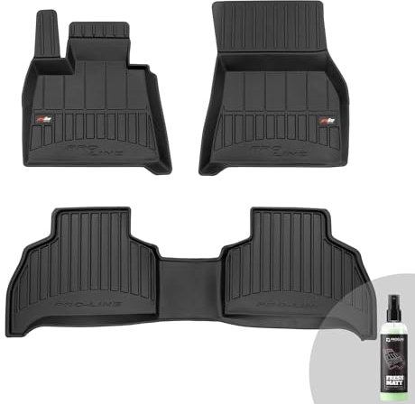 FROGUM ProLine 3D Gummimatten Exklusiven Auto Fußmatten Autofussmatten für BMW X5 G05 ab 2018 | Die höchsten Kanten