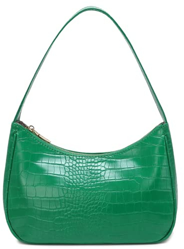 CYHTWSDJ Schultertaschen für Damen, niedliche Hobo-Tragetasche, Mini-Clutch, Geldbörse mit Reißverschluss