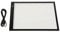 OHMG 4mm Tablette lumineuse A5 dessin,Table lumineuse ultra-mince à luminosité réglable,LED Planche à dessin à la main,Tableau de copie diamond painting avec câble USB pour Le Dessin Avec échelle