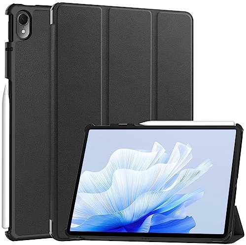 Kepuch Custer Coque pour Huawei MatePad 11.5 S 2024, MatePad 11.5 S, MatePad Air 11.5,PU-Cuir Étui Housse - Noir