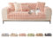 ShowyLive Housse de Canapé d'angle 4/3/2/1 Places Housses Canape Universelle pour Canapé Angle en Forme de L- Doux et Moelleux-Antidérapant (Rose, 70 * 180 CM)