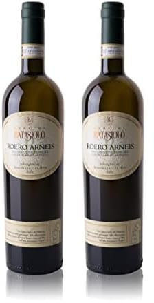 Batasiolo ROERO ARNEIS DOCG - Vino Bianco Pregiato Fermo - Gusto Minerale Secco e Intenso (Confezione da 2)