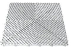 PIASTRELLE PAVIMENTAZIONE AD INCASTRO, CARRABILE, DRENANTE, GRIGLIATO IN PLASTICA ANTISCIVOLO GARAGE OFFICINA CONCESSIONARIA CARROZZERIA AUTOLAVAGGIO CASA TERRAZZA (BIANCO PERLA)