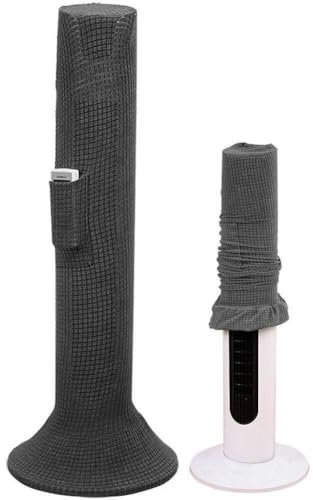 Bemvp Protector Universal De Oficina para Hogar, Dispositivo Eléctrico De Protección, Cubierta para Ventilador De Torre, Almacenamiento, Antipolvo, Suelo Elástico De Pie, Cobertura Completa